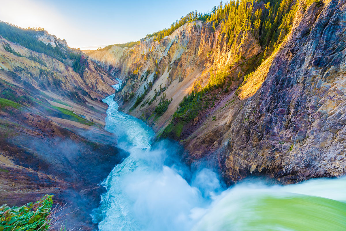Grand Canyon of the Yellowstone on Scenic Tour - Backcountry Safaris