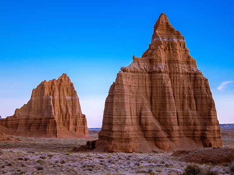 Temple of the Sun in Capitol Reef National Park - Backcountry Safaris