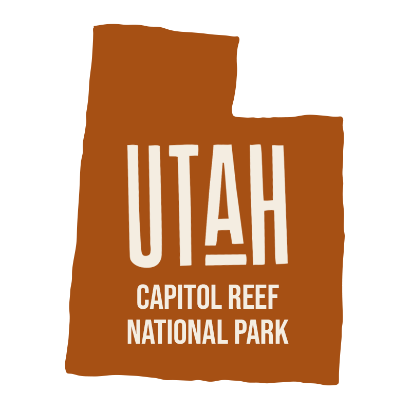 Utah State Outline for Capitol Reef National Park Jeep Tours - Backcountry Safaris